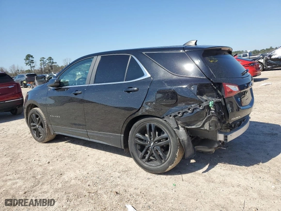2021 Chevrolet Equinox LT with VIN 3GNAXKEV1ML360474, listed as a Copart auction lot 46172785 with 33,005 mi miles and Salvage Title. Bid and sale history available at carsss.com. Image 2.