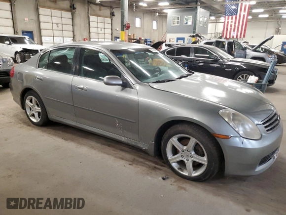 2005 Infiniti G35 with VIN JNKCV51F75M311695, listed as a Copart auction lot 53190435 with 158,464 mi miles and Clean Title. Bid and sale history available at carsss.com. Image 4.