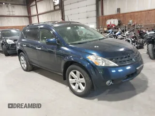 2006 Nissan Murano SL z VIN JN8AZ08W66W550526, wystawiony jako IAAI lot #42308057 z przebiegiem 87 638 mil mil oraz . Historia ofert i sprzedaży dostępna na DreamBid. Obrazek 1.