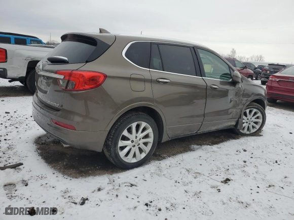 2017 Buick Envision Premium I with VIN LRBFXESX8HD022148, listed as a Copart auction lot 44193425 with 74,108 mi miles and Clean Title. Bid and sale history available at carsss.com. Image 3.