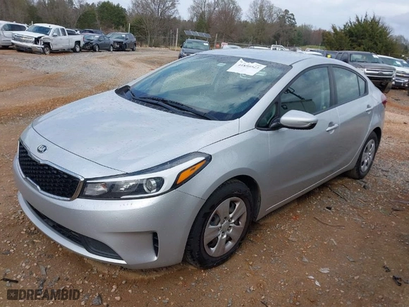 2018 Kia Forte LX with VIN 3KPFL4A76JE256687, listed as a IAAI auction lot 41850523 with 132,371 mi miles. Bid and sale history available at carsss.com. Image 2.
