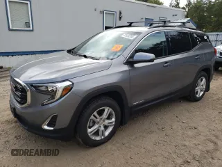 2018 GMC Terrain SLE Diesel with VIN 3GKALUEU7JL249404, listed as a Copart auction lot 72523204 with 34,951 mi miles and Salvage Title. Bid and sale history available at carsss.com. Image 1.