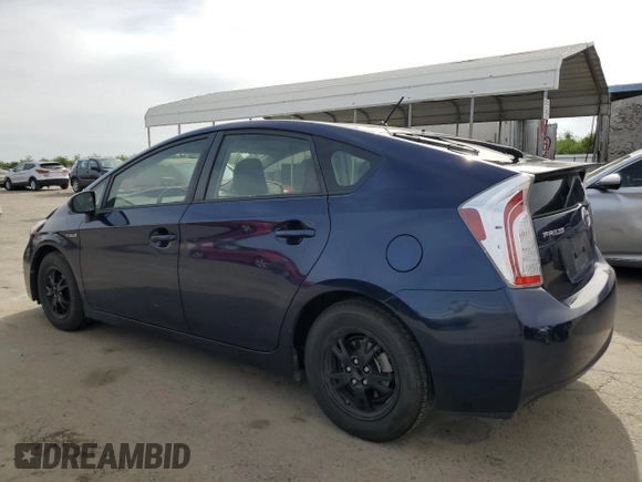 2015 Toyota Prius Four with VIN JTDKN3DU4F0438165, listed as a Copart auction lot 53388285 with 129,870 mi miles and Salvage Title. Bid and sale history available at carsss.com. Image 2.