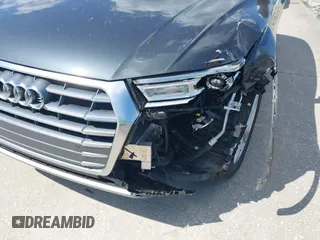 2020 Audi Q5 Premium with VIN WA1ANAFY7L2079002, listed as a IAAI auction lot 41889544 with 38,510 mi miles. Bid and sale history available at carsss.com. Image 18.