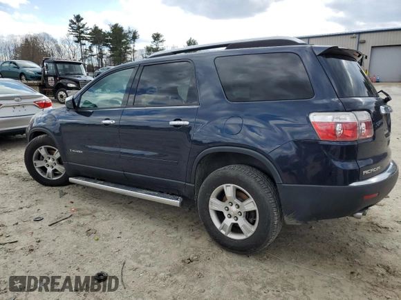 2007 GMC Acadia SLE with VIN 1GKER13797J115750, listed as a Copart auction lot 50523295 with 83,747 mi miles and Clean Title. Bid and sale history available at carsss.com. Image 2.