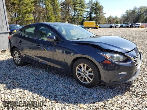 2016 Mazda 3 i Grand Touring z VIN 3MZBM1X70GM269979, wystawiony jako Copart lot #53319895 z przebiegiem 188 898 mil mil oraz Szkoda całkowita • Salvage title. Historia ofert i sprzedaży dostępna na DreamBid. Obrazek 4.