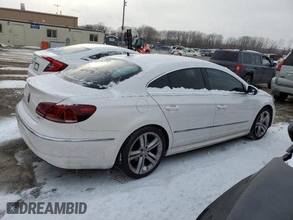 2014 Volkswagen CC Sport with VIN WVWBN7AN4EE510424, listed as a Copart auction lot 45996655 with 153,334 mi miles and Clean Title. Bid and sale history available at carsss.com. Image 3.