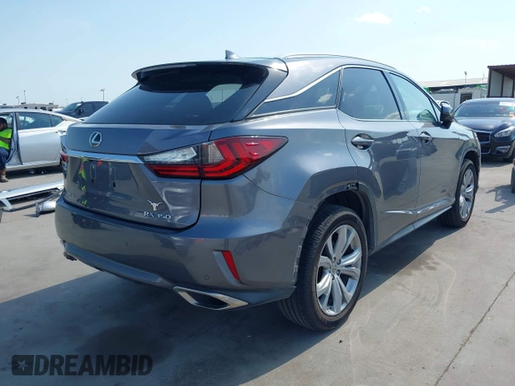 2017 Lexus RX with VIN 2T2ZZMCA0HC042934, listed as a IAAI auction lot 42007261 with 96,116 mi miles. Bid and sale history available at carsss.com. Image 4.