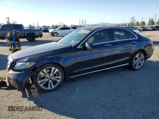 2018 Mercedes-Benz C 300 with VIN 55SWF4JB2JU279520, listed as a Copart auction lot 48434885 with 63,357 mi miles and Salvage title. Bid and sale history available at DreamBid. Image 1.