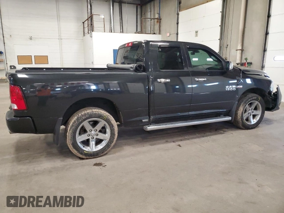 2018 Ram 1500 Express with VIN 1C6RR7FT6JS138629, listed as a Copart auction lot 58243755 with 78,984 mi miles and Salvage title. Bid and sale history available at DreamBid. Image 3.
