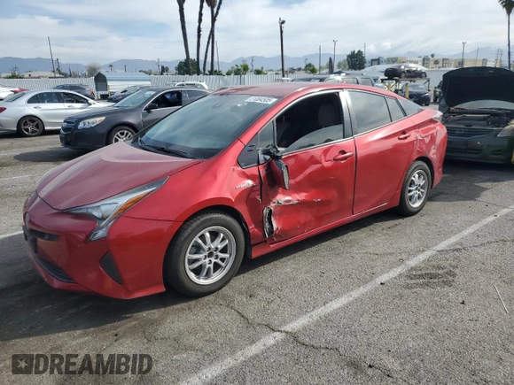 2017 Toyota Prius Two with VIN JTDKBRFU5H3565422, listed as a Copart auction lot 51084505 with 147,009 mi miles and Salvage Title. Bid and sale history available at DreamBid. Image 1.