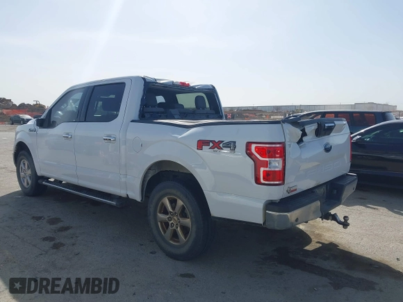 2018 Ford F-150 XL with VIN 1FTEW1E50JFC70908, listed as a IAAI auction lot 41746357 with 116,468 mi miles. Bid and sale history available at carsss.com. Image 3.