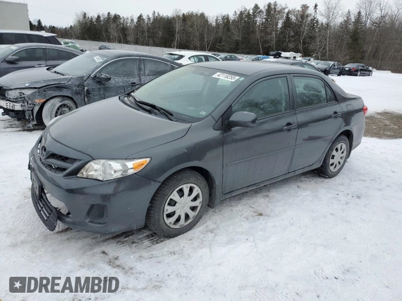 2012 Toyota Corolla L with VIN 2T1BU4EE5CC894841, listed as a Copart auction lot 42118255 with 140,312 mi miles and Salvage Title. Bid and sale history available at carsss.com. Image 1.