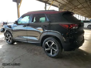 2021 Chevrolet TrailBlazer RS with VIN KL79MTSL1MB075236, listed as a Copart auction lot 43985825 with 44,518 mi miles and Salvage Title. Bid and sale history available at carsss.com. Image 2.