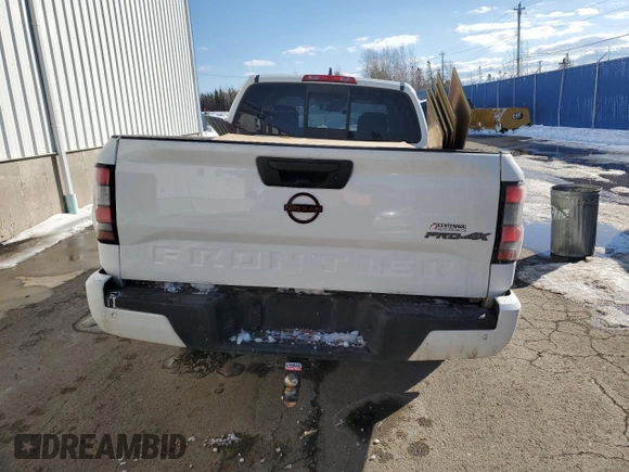 2022 Nissan Frontier S с VIN 1N6ED1CMXNN679765, выставлен на аукционе Copart как лот 45660525 с пробегом 16 825 миль миль и Списание • Salvage title. История ставок и продаж доступна на DreamBid. Изображение 6.