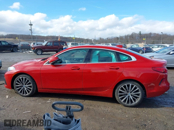 2020 BMW 2 Series 228i xDrive with VIN WBA73AK05L7F66529, listed as a IAAI auction lot 41575774 with 53,647 mi miles. Bid and sale history available at carsss.com. Image 14.