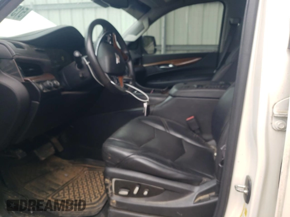 2015 Cadillac Escalade ESV Luxury z VIN 1GYS4SKJ5FR729401, wystawiony jako Copart lot #51317005 z przebiegiem 145 224 mil mil oraz Szkoda całkowita • Salvage title. Historia ofert i sprzedaży dostępna na DreamBid. Obrazek 7.