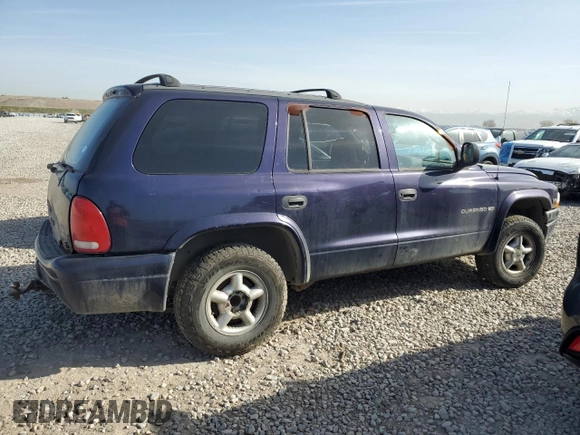 1999 Dodge Durango with VIN 1B4HS28Y4XF529071, listed as a Copart auction lot 52450525 with 191,259 mi miles and Salvage title. Bid and sale history available at DreamBid. Image 3.