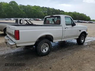 1996 Ford F-150 with VIN 1FTEF14H5TLB47556, listed as a Copart auction lot 51388014 with 117,220 mi miles and Salvage Title. Bid and sale history available at carsss.com. Image 3.