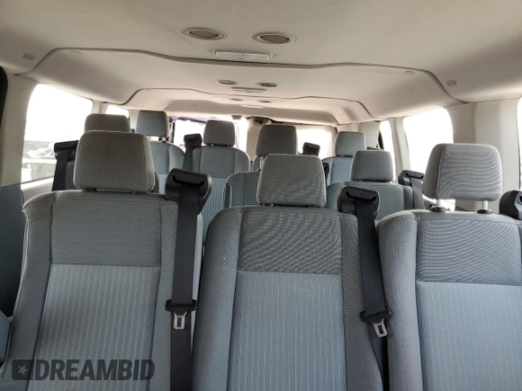 2019 Ford Transit Passenger XL with VIN 1FBZX2ZM3KKB25025, listed as a Copart auction lot 50066174 with 194,301 mi miles and Salvage Title. Bid and sale history available at carsss.com. Image 10.