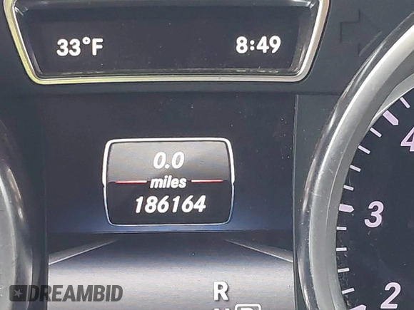 2015 Mercedes-Benz GL-Class GL 450 with VIN 4JGDF6EE7FA516507, listed as a IAAI auction lot 41543310 with 186,164 mi miles. Bid and sale history available at carsss.com. Image 15.
