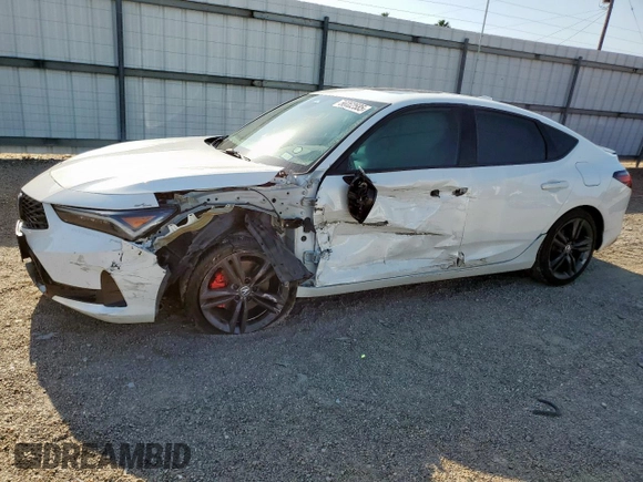 2024 Acura Integra w/A-Spec Package with VIN 19UDE4H32RA007968, listed as a Copart auction lot 56062585 with 13,579 mi miles and Clean title. Bid and sale history available at DreamBid. Image 1.
