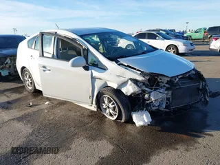 2010 Toyota Prius II with VIN JTDKN3DUXA0132970, listed as a IAAI auction lot 41319116 with 127,266 mi miles. Bid and sale history available at carsss.com. Image 1.