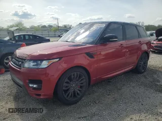 2017 Land Rover Range Rover Sport HSE Dynamic with VIN SALWV2FV4HA160133, listed as a Copart auction lot 54069585 with 97,578 mi miles and Salvage title. Bid and sale history available at DreamBid. Image 1.