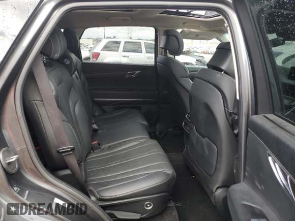 2022 Genesis GV80 with VIN KMUHCESC7NU076679, listed as a Copart auction lot 48827735 with Not Provided miles and Salvage Title. Bid and sale history available at DreamBid. Image 11.