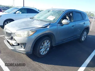 2013 Mazda CX-5 Grand Touring with VIN JM3KE2DEXD0130585, listed as a IAAI auction lot 42001388 with 66,348 mi miles. Bid and sale history available at carsss.com. Image 2.