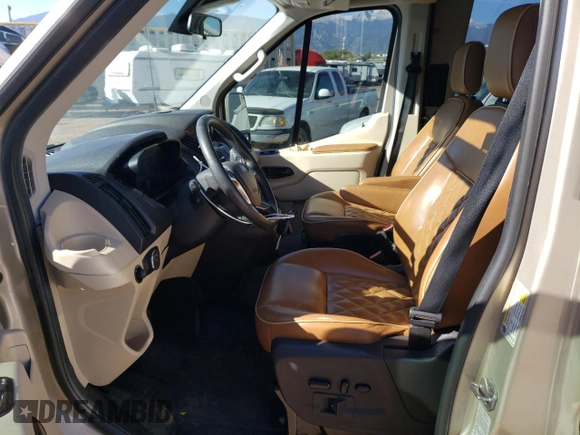 2019 Ford Transit with VIN 1FTYR2CG8KKA26818, listed as a Copart auction lot 77574134 with 60,220 mi miles and Salvage Title. Bid and sale history available at carsss.com. Image 7.