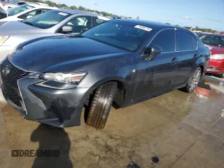 2018 Lexus GS with VIN JTHBZ1BL7JA014449, listed as a Copart auction lot 74606174 with 27,442 mi miles and Salvage Title. Bid and sale history available at carsss.com. Image 1.