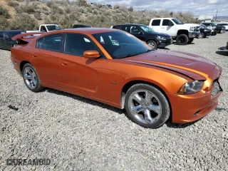 2011 Dodge Charger Road/Track with VIN 2B3CL5CT8BH539425, listed as a Copart auction lot 50743855 with 120,994 mi miles and Salvage Title. Bid and sale history available at carsss.com. Image 4.