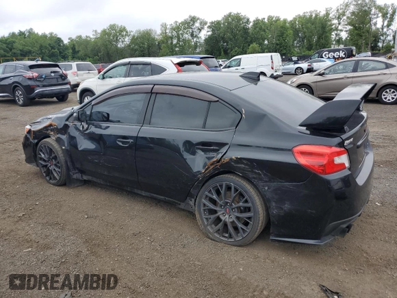 2017 Subaru WRX STI Limited with VIN JF1VA2Y60H9803265, listed as a Copart auction lot 64753225 with 129,768 mi miles and Salvage title. Bid and sale history available at DreamBid. Image 2.