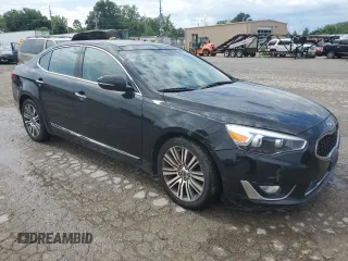 2014 Kia Cadenza Premium with VIN KNALN4D79E5146062, listed as a Copart auction lot 62308544 with 187,814 mi miles and Clean Title. Bid and sale history available at carsss.com. Image 4.