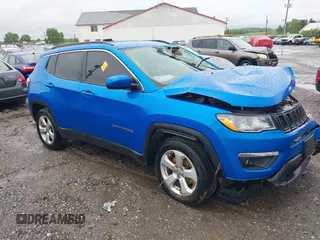 2021 Jeep Compass Altitude with VIN 3C4NJDBB0MT570078, listed as a IAAI auction lot 42223102 with 41,537 mi miles and . Bid and sale history available at DreamBid. Image 1.