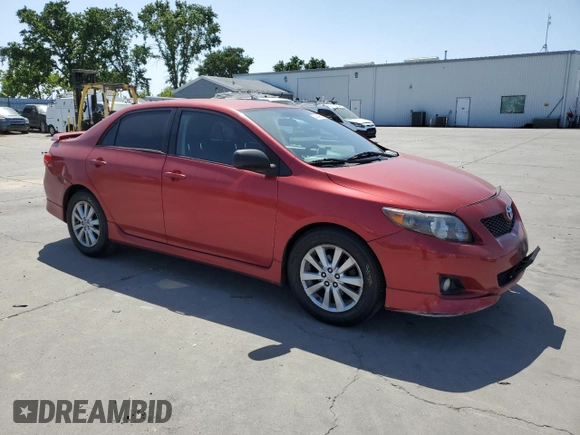 2010 Toyota Corolla with VIN 2T1BU4EE8AC478960, listed as a Copart auction lot 54344565 with 95,812 mi miles and Salvage Title. Bid and sale history available at DreamBid. Image 4.