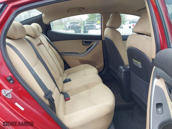 2011 Hyundai Elantra Ltd with VIN KMHDH4AE2BU149562, listed as a IAAI auction lot 41897923 with 169,346 mi miles. Bid and sale history available at carsss.com. Image 8.
