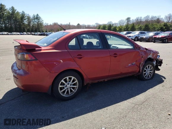 2010 Mitsubishi Lancer ES with VIN JA32U2FU2AU030631, listed as a Copart auction lot 53632865 with 249,060 mi miles and Salvage Title. Bid and sale history available at carsss.com. Image 3.