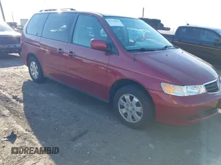 2004 Honda Odyssey EX-L z VIN 5FNRL18074B109040, wystawiony jako IAAI lot #41776692 z przebiegiem 152 796 mil mil oraz . Historia ofert i sprzedaży dostępna na DreamBid. Obrazek 1.