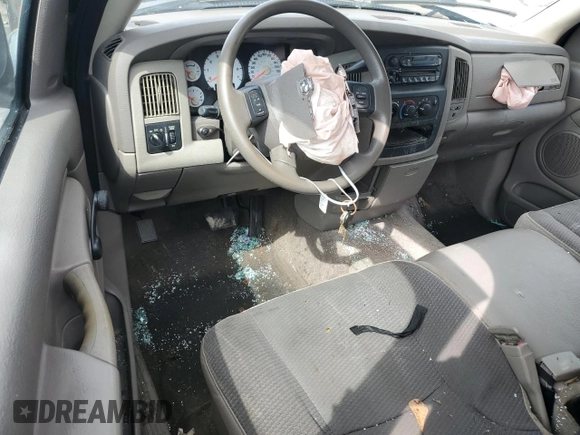 2004 Dodge 1500 ST with VIN 1D7HA16K44J122445, listed as a Copart auction lot 54089065 with Not Provided miles and Salvage Title. Bid and sale history available at DreamBid. Image 8.