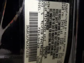 2012 Nissan Versa S with VIN 3N1BC1CP6CK198338, listed as a Copart auction lot 43642095 with 176,766 mi miles and Clean Title. Bid and sale history available at carsss.com. Image 12.
