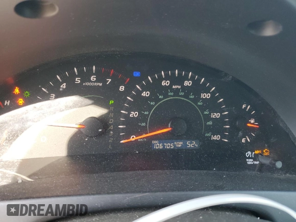 2008 Toyota Camry LE z VIN 4T1BE46K48U232059, wystawiony jako Copart lot #53302165 z przebiegiem 106 705 mil mil oraz Szkoda całkowita • Salvage title. Historia ofert i sprzedaży dostępna na DreamBid. Obrazek 9.