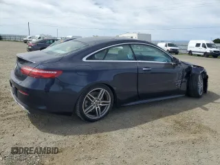 2018 Mercedes-Benz E-Class E 400 with VIN WDD1J6FB5JF027681, listed as a Copart auction lot 52737645 with 25,867 mi miles and Salvage Title. Bid and sale history available at carsss.com. Image 3.