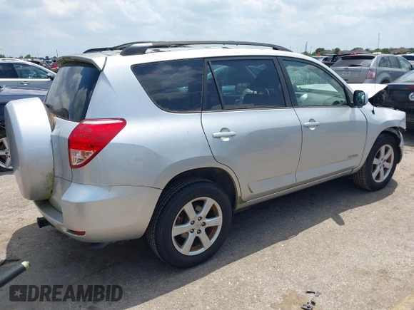 2007 Toyota RAV4 Limited with VIN JTMZK31V276009254, listed as a IAAI auction lot 42382544 with 80,301 mi miles and . Bid and sale history available at DreamBid. Image 4.