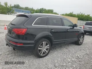 2015 Audi Q7 Premium Plus with VIN WA1LGAFE7FD013387, listed as a Copart auction lot 57763295 with 122,412 mi miles and Salvage title. Bid and sale history available at DreamBid. Image 3.