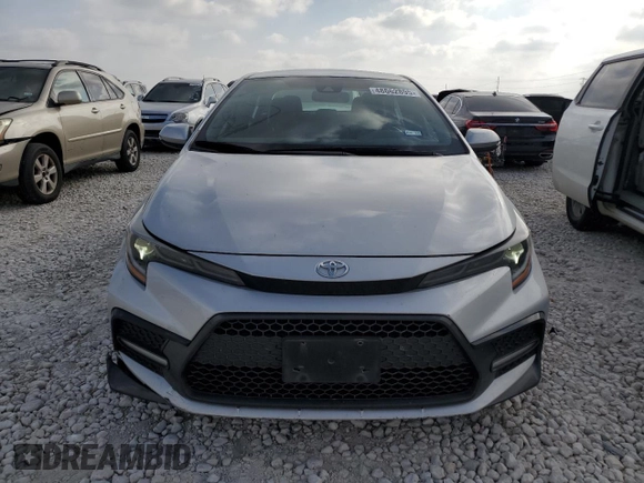 2021 Toyota Corolla SE with VIN 5YFS4MCE6MP088978, listed as a Copart auction lot 48662895 with 84,063 mi miles and Salvage Title. Bid and sale history available at carsss.com. Image 5.