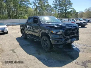 2019 Ram 1500 Big Horn with VIN 1C6SRFFT8KN697739, listed as a Copart auction lot 50511585 with 74,468 mi miles and Salvage title. Bid and sale history available at DreamBid. Image 28.