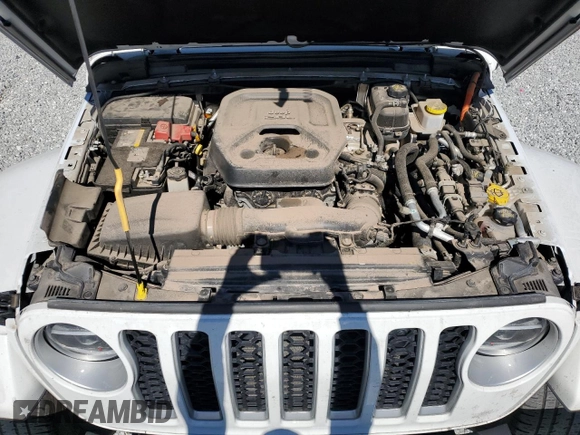 2022 Jeep Wrangler Unlimited Sahara with VIN 1C4JJXP60NW158556, listed as a Copart auction lot 46195725 with 30,773 mi miles and Salvage title. Bid and sale history available at DreamBid. Image 12.