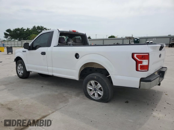 2018 Ford F-150 XL with VIN 1FTMF1CBXJKG02753, listed as a Copart auction lot 53904495 with 118,716 mi miles and Salvage Title. Bid and sale history available at carsss.com. Image 2.